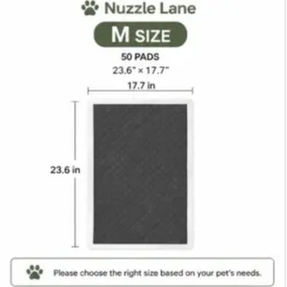 Premium Disposable Puppy Training Pads with Carbon Layer - Quick-Dry and Leakproof Solution for Effective Housebreaking