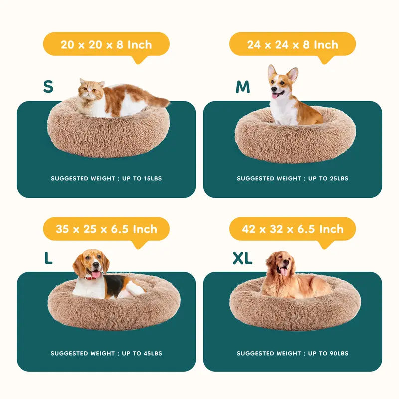 Sweetcrispy Large Dog Orthopedic Memory Foam Sofa Bed with 3-Sided Bolsters, Waterproof Fleece Detachable Cover, Non-Slip Base, and Enhanced Joint Relief for Extra Neck and Head Support - 20" L x 24" W x 8" H, 24-48 Hour Recovery Time