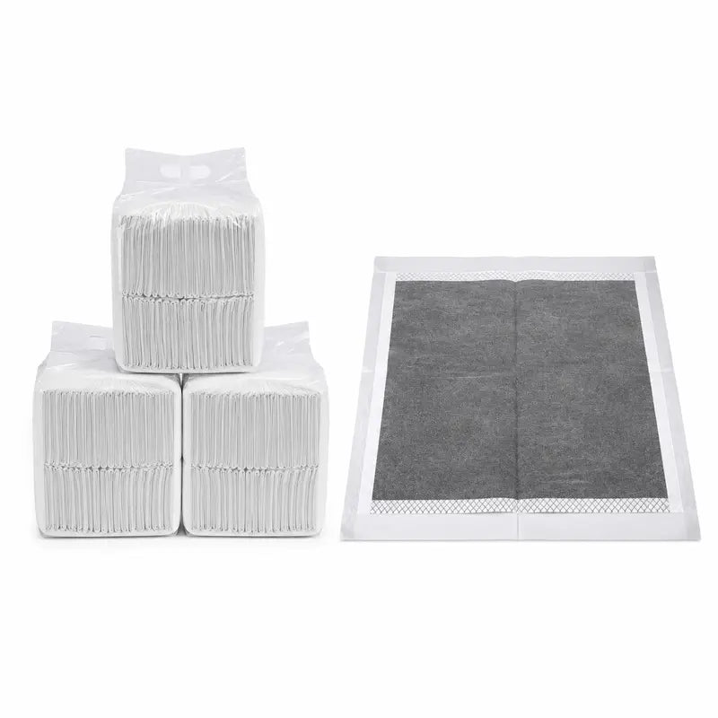 Premium Disposable Puppy Training Pads with Carbon Layer - Quick-Dry and Leakproof Solution for Effective Housebreaking