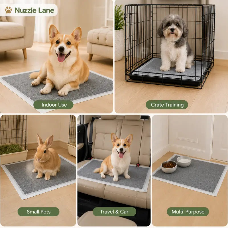 Premium Disposable Puppy Training Pads with Carbon Layer - Quick-Dry and Leakproof Solution for Effective Housebreaking