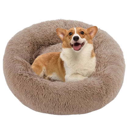 Sweetcrispy Large Dog Orthopedic Memory Foam Sofa Bed with 3-Sided Bolsters, Waterproof Fleece Detachable Cover, Non-Slip Base, and Enhanced Joint Relief for Extra Neck and Head Support - 20" L x 24" W x 8" H, 24-48 Hour Recovery Time