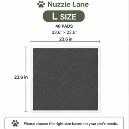 Premium Disposable Puppy Training Pads with Carbon Layer - Quick-Dry and Leakproof Solution for Effective Housebreaking