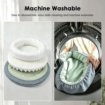 Extra Large Orthopedic Dog Bed with Side Support, Memory and Egg-Crate Foam, Non-Slip Base, Washable Removable Cover, Available in M/L/XL Sizes