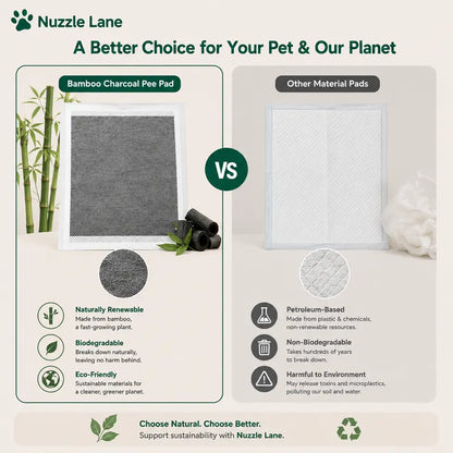 Premium Disposable Puppy Training Pads with Carbon Layer - Quick-Dry and Leakproof Solution for Effective Housebreaking