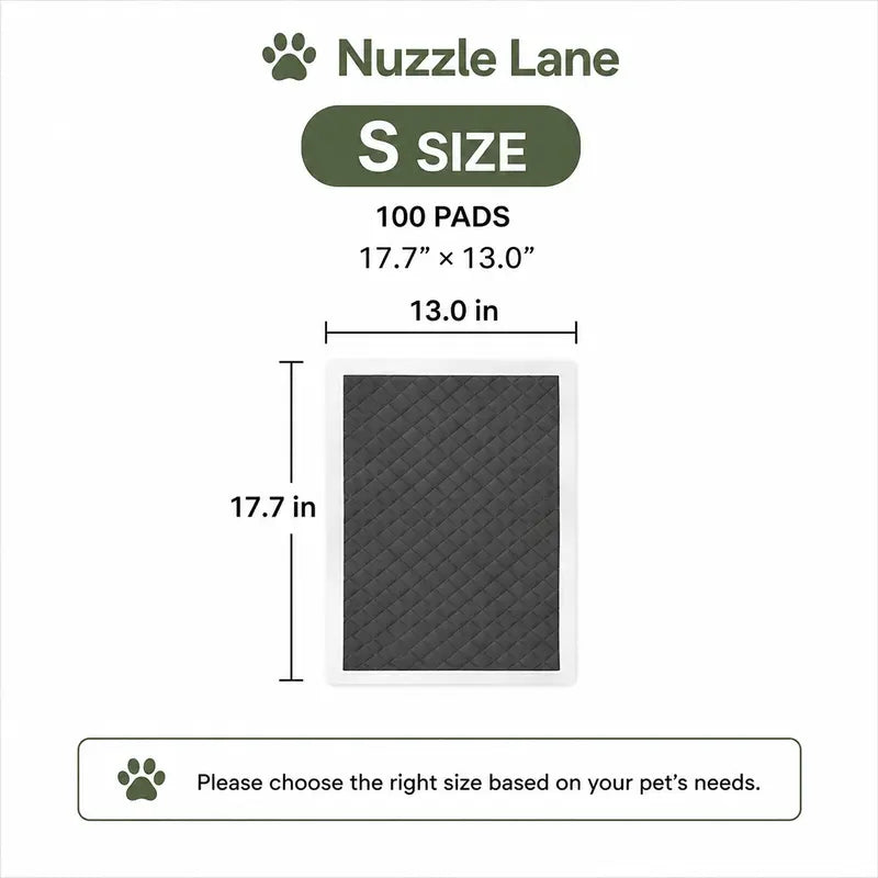 Premium Disposable Puppy Training Pads with Carbon Layer - Quick-Dry and Leakproof Solution for Effective Housebreaking
