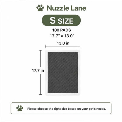 Premium Disposable Puppy Training Pads with Carbon Layer - Quick-Dry and Leakproof Solution for Effective Housebreaking